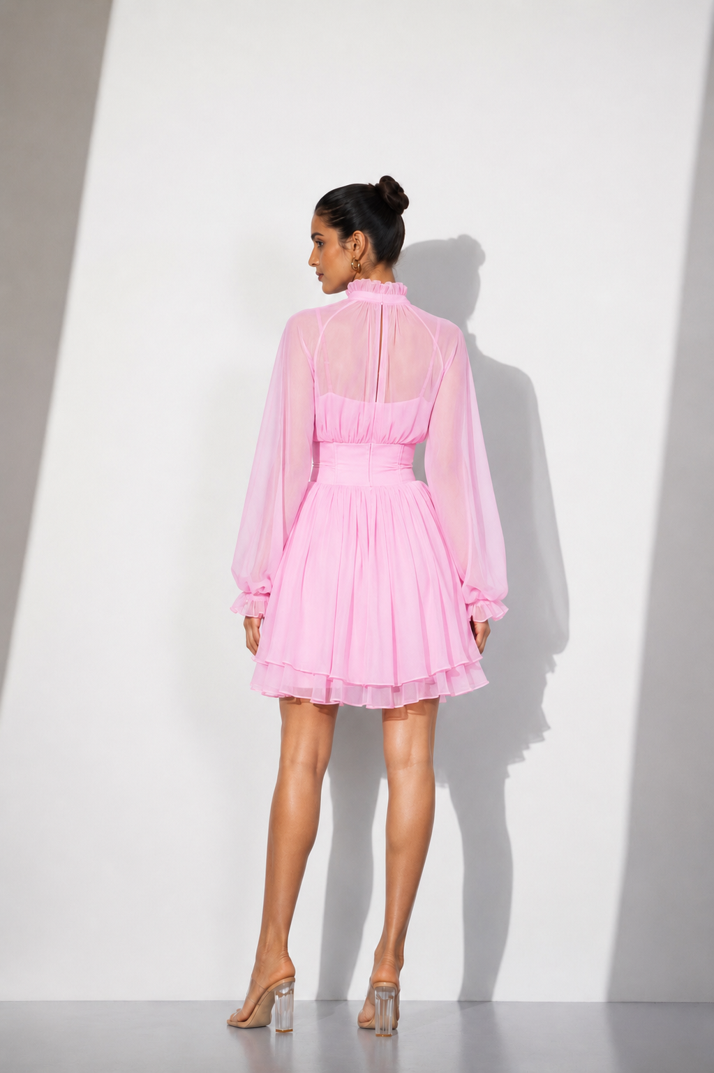 Midnight Whisper Dress (Pink)