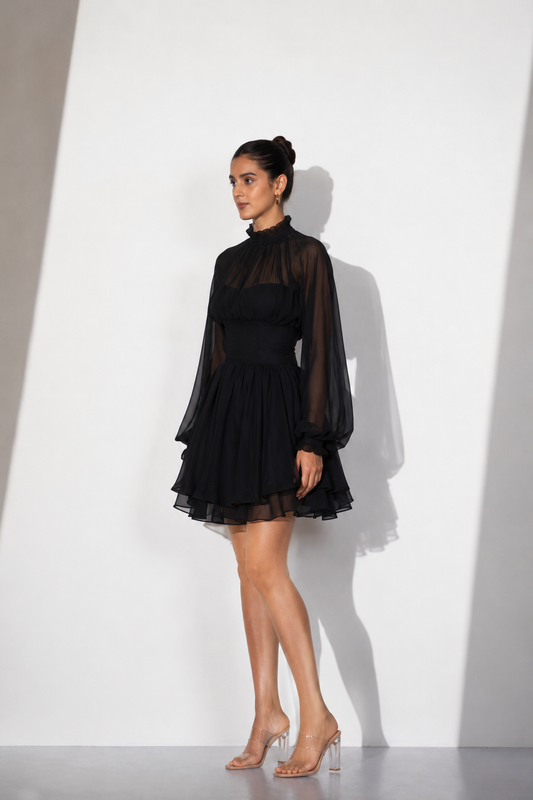 Midnight Whisper Dress