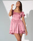 TWIRL GIRL - Satin corset dress.