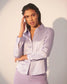 Power Dose - Lavender Satin shirt