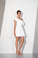 Ivory Breeze One-Shoulder Mini Dress