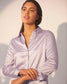 Power Dose - Lavender Satin shirt