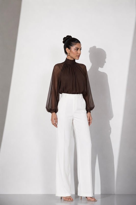 Mocha Ivory Co-ord Set (brown)