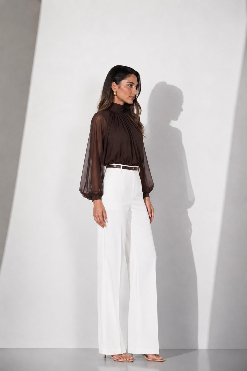Mocha Ivory Co-ord Set