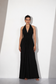 Halter Ruched Gown