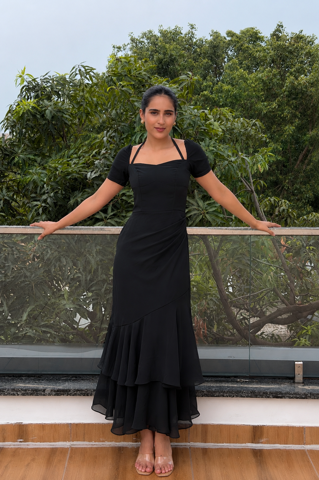 Georgette Maxi Dress
