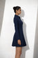 Shirt Style Blue dress