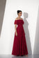 Crimson Romance Georgette Gown