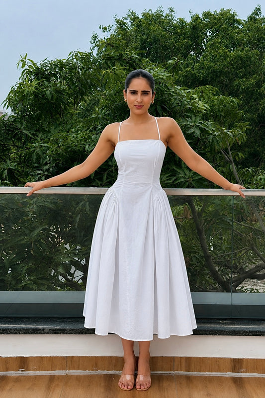 Marigold Muse Cotton Maxi Dress