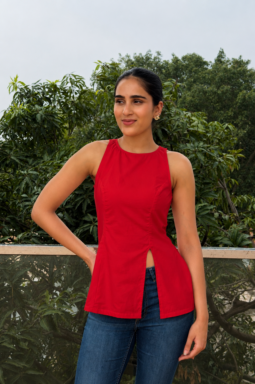 Ivory Essence Cotton Top