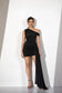 Draped Mini Dress