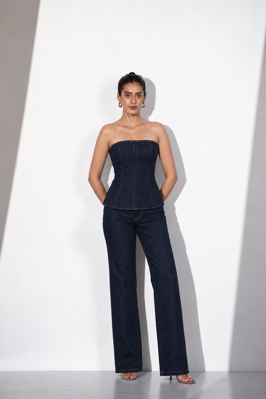 Dark Denim Co-Ord Set