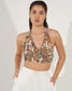 ROYAL SOUL - Halter neck top with a Shrug (Set)