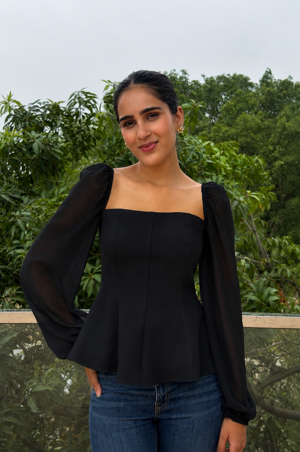 Ivory Elegance Top