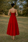 Red Midi Dress