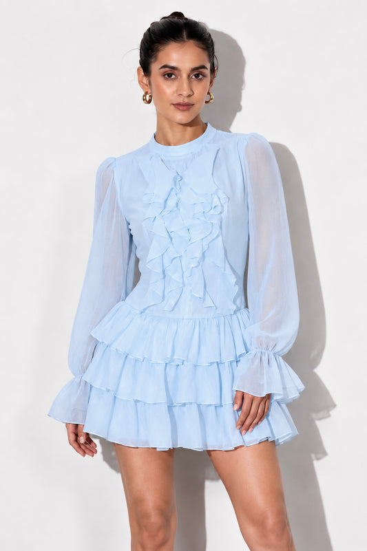 Pearl Ruffle Mini