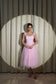 MAJESTIC LOVE - SOFT PINK FLARED DRESS