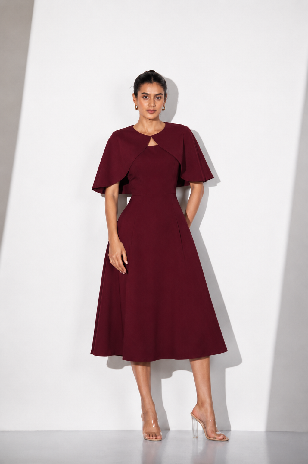 Celeste Cape Midi