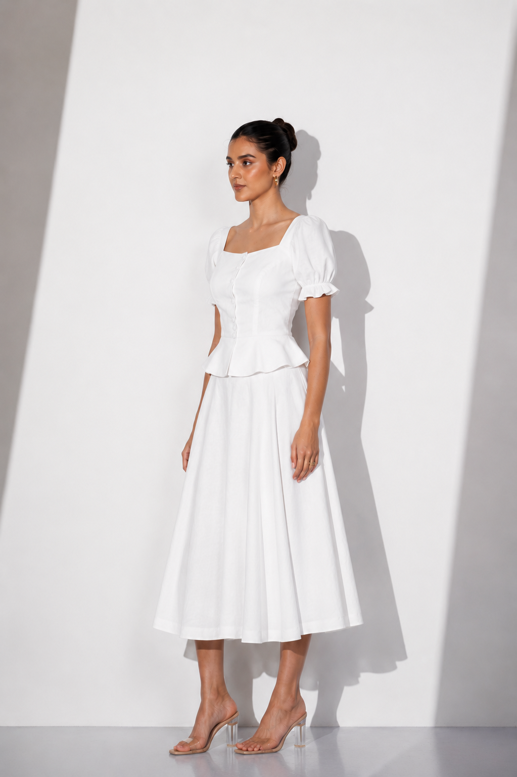 Ivory Grace Cotton Co-ord Set