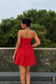 Ivory Summer Cotton Mini Dress