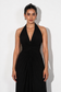 Halter Ruched Gown