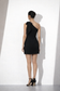 One shoulder mini dress