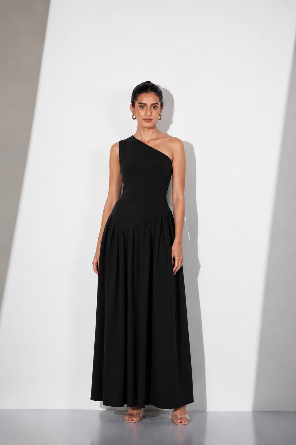 One-Shoulder Maxi Dress