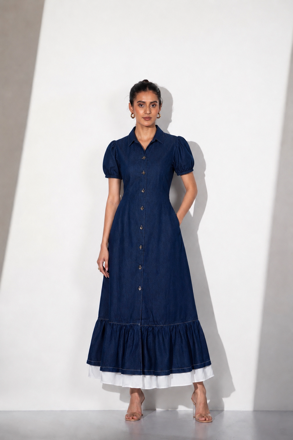 Classic Blue Charm Dress