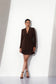 EFFORTLESS RED BLAZER SET