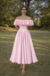 Baby Pink Midi Dress