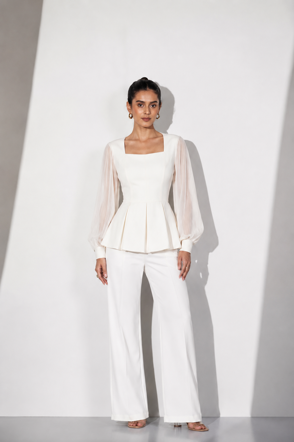 Ivory Elegance Co-ord Set