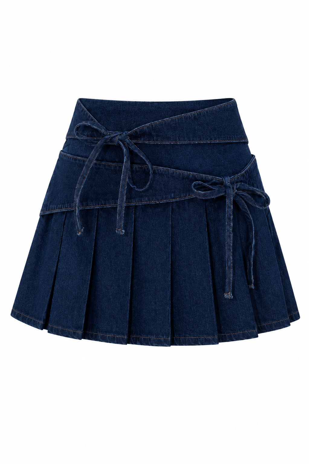 Dark Blue Denim Mini Skirt