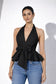 Cotton halter top