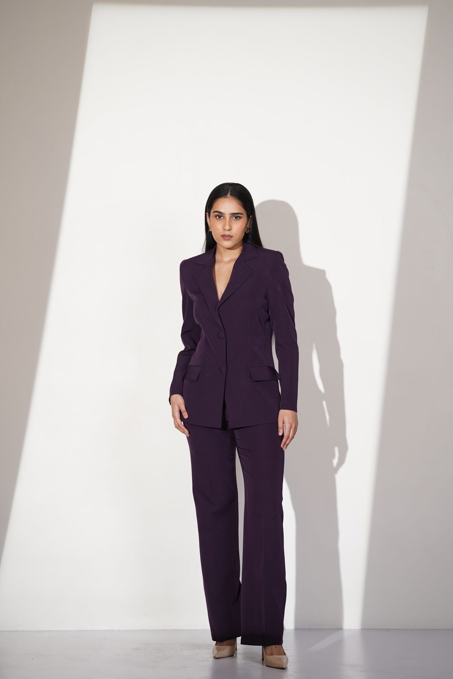 RICH DARK PURPLE SUIT