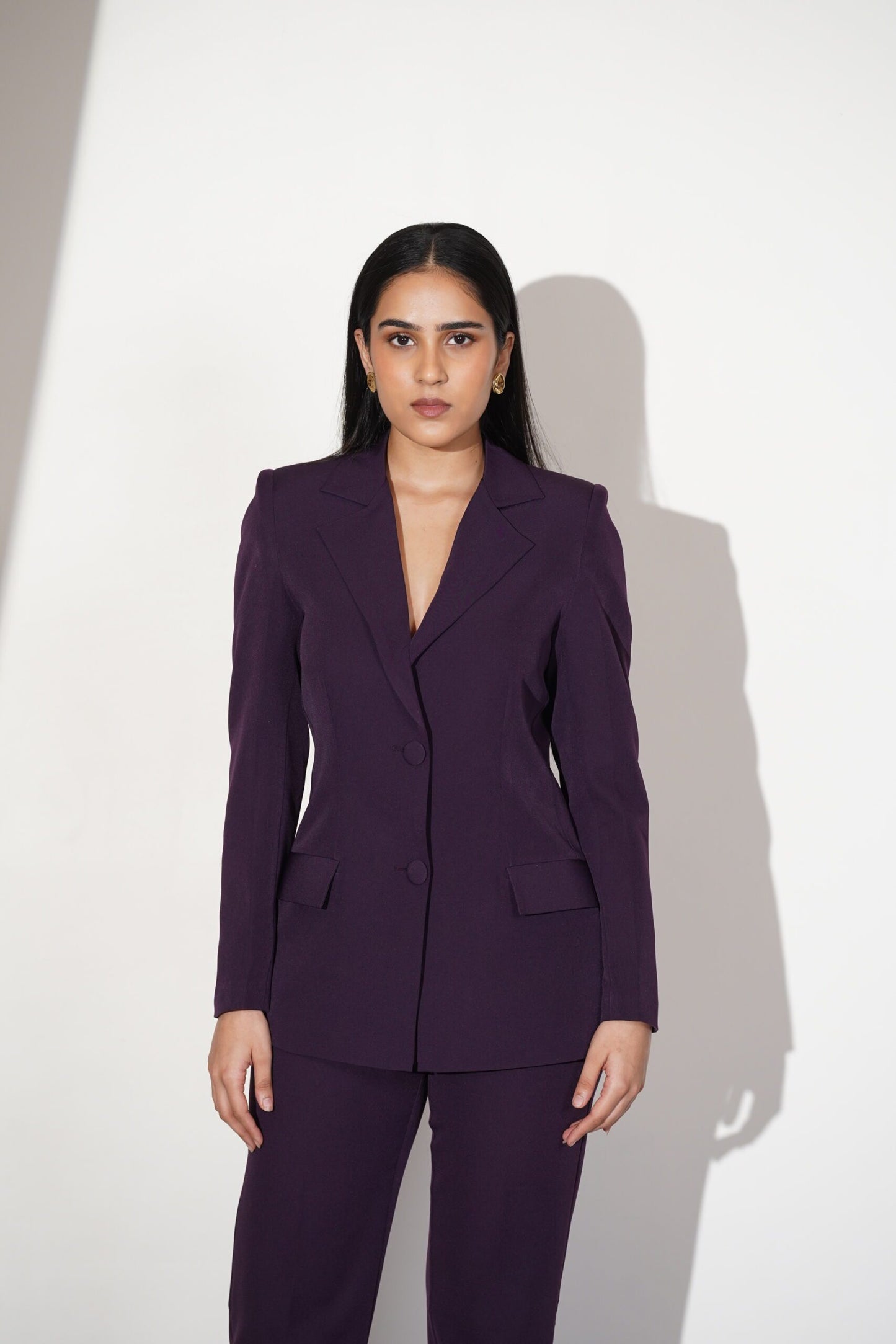 RICH DARK PURPLE SUIT