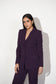 RICH DARK PURPLE SUIT