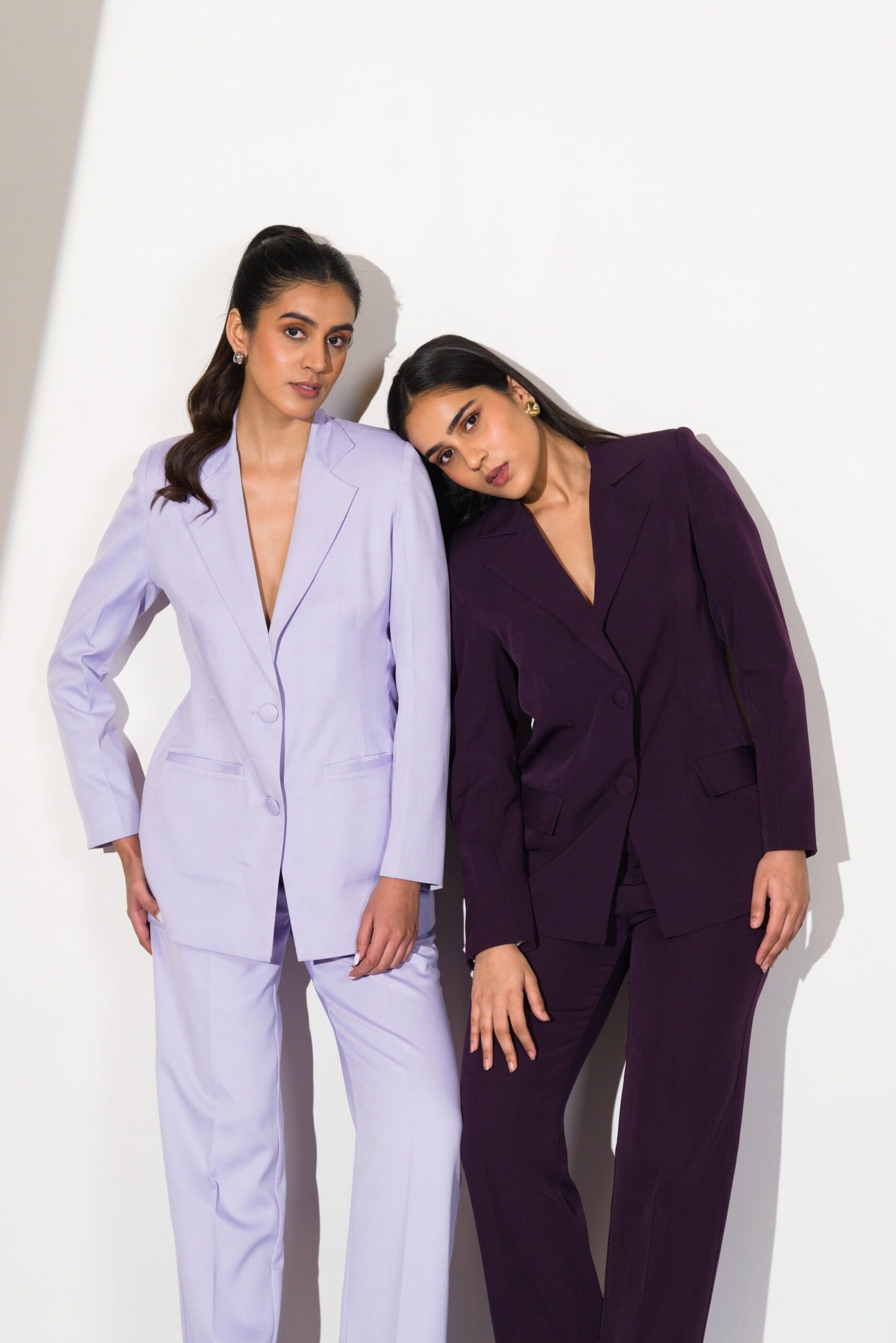 RICH DARK PURPLE SUIT