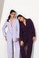 SCULPTED LAVENDER DOUBLE BREASTED PANTSUIT