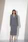 ELEGANT GREY BLAZER SET