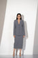 ELEGANT GREY BLAZER SET