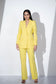 VIBRANT YELLOW DOUBLE-BREASTED PANTSUIT