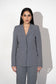 SOPHISTICATED GREY BLAZER SET