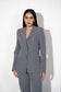 SOPHISTICATED GREY BLAZER SET