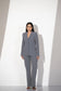 SOPHISTICATED GREY BLAZER SET