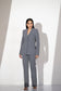 SOPHISTICATED GREY BLAZER SET