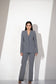 SOPHISTICATED GREY BLAZER SET