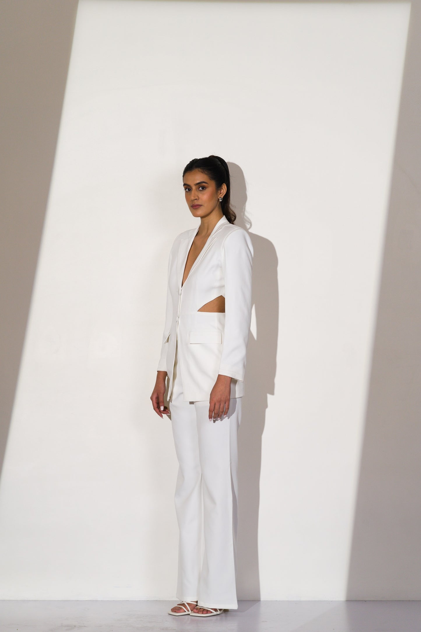 UNIQUE Waist Cutout Suit