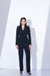 TIMELESS DOUBLE BREASTED BLACK  PANTSUIT