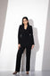 TIMELESS DOUBLE BREASTED BLACK  PANTSUIT
