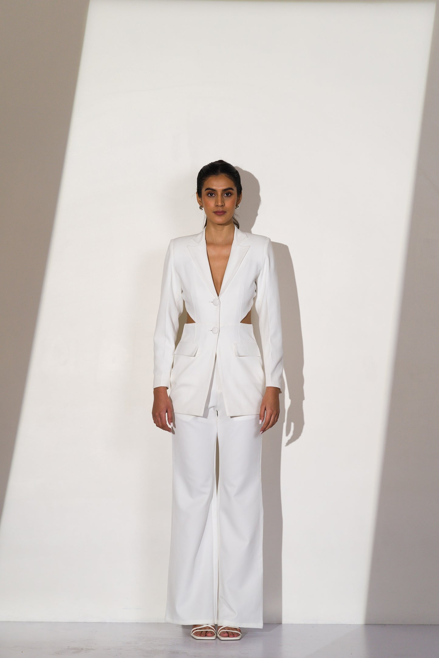 UNIQUE Waist Cutout Suit